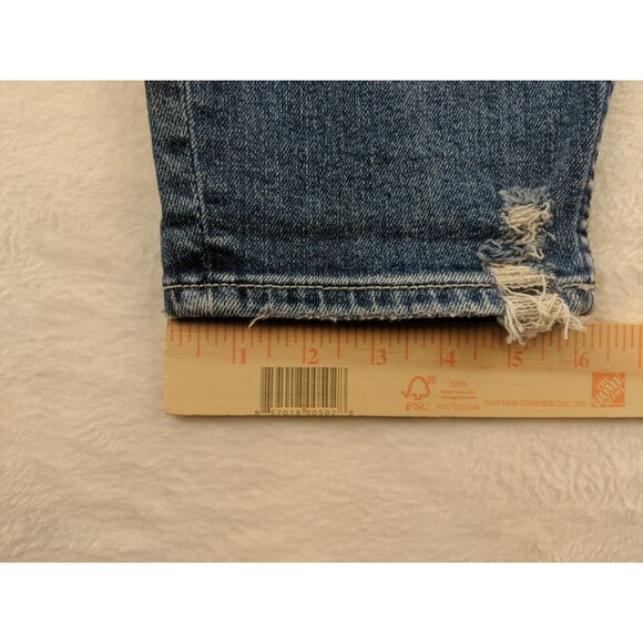 Silver Jeans Co. Boyfriend Mid Rise Distressed Stretch Denim Jeans 30 x 29 NWT - Picture 6 of 15